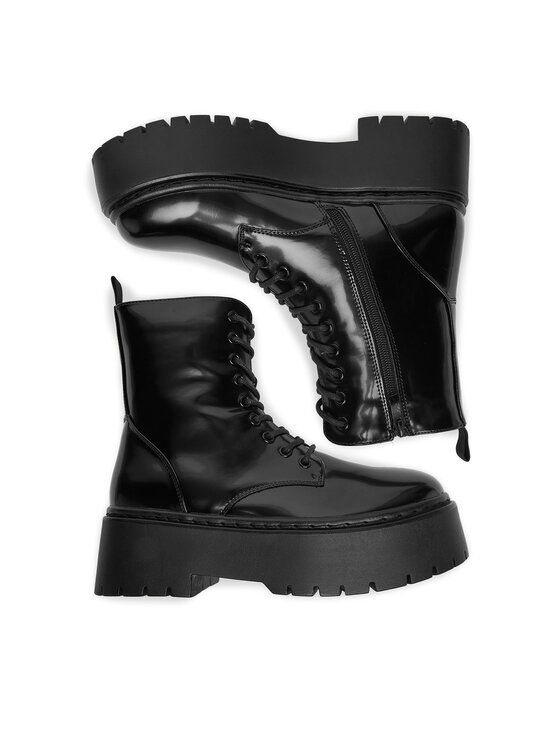 DeeZee DeeZee Schnürschuhe 5026-1 Schwarz