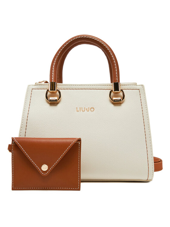 Geantă Liu Jo S Satchel AA5163 E0058 Écru