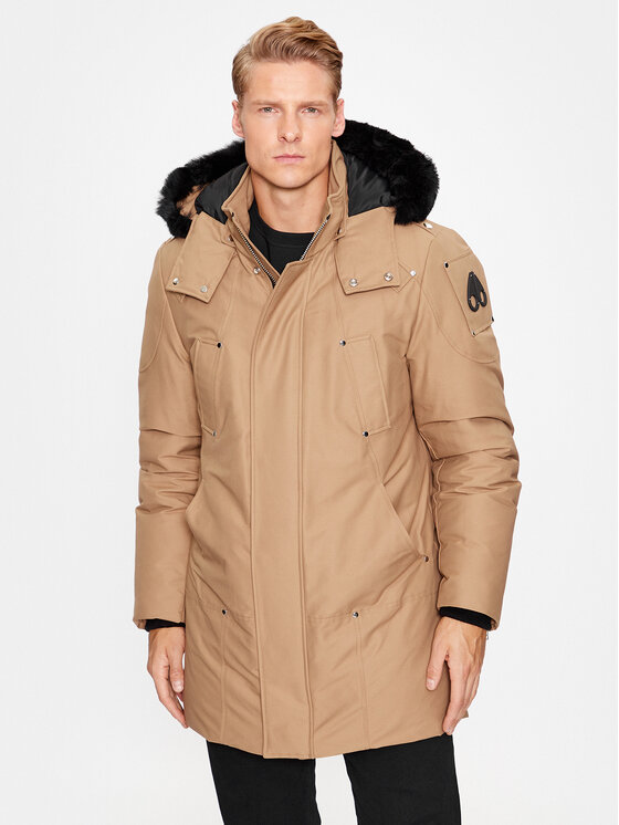 Moose Knuckles Moose Knuckles Geacă din puf Original Stirling M32MP261S Maro Regular Fit