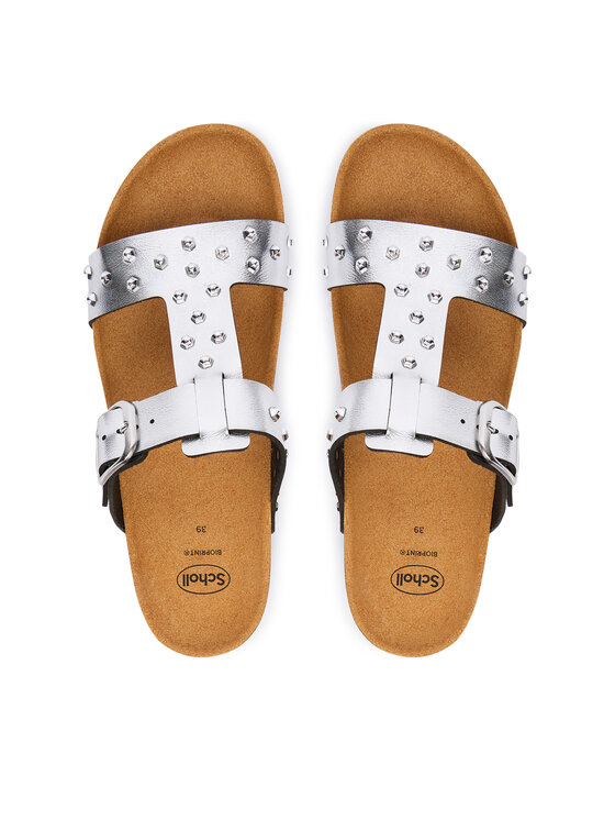 Scholl Scholl Шльопанці Luce T-Bat MF00694 Срібний