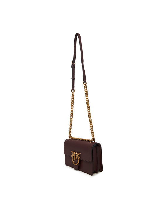 PINKO PINKO Сумка Love One Mini Dc Al 25-26 PLTT 100074 A0F1 Бордовий