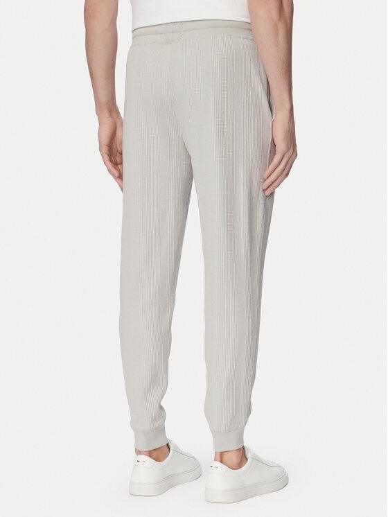 BOSS BOSS Спортивні штани Structure 50540577 Сірий Regular Fit