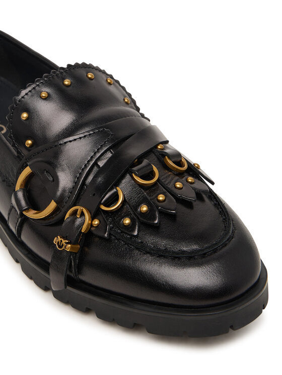 PINKO PINKO Loafersy Nora 08 SD0681P185 Černá