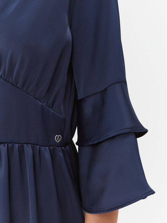 Please Please Abito da cocktail A1VAAYP000 Blu scuro Regular Fit