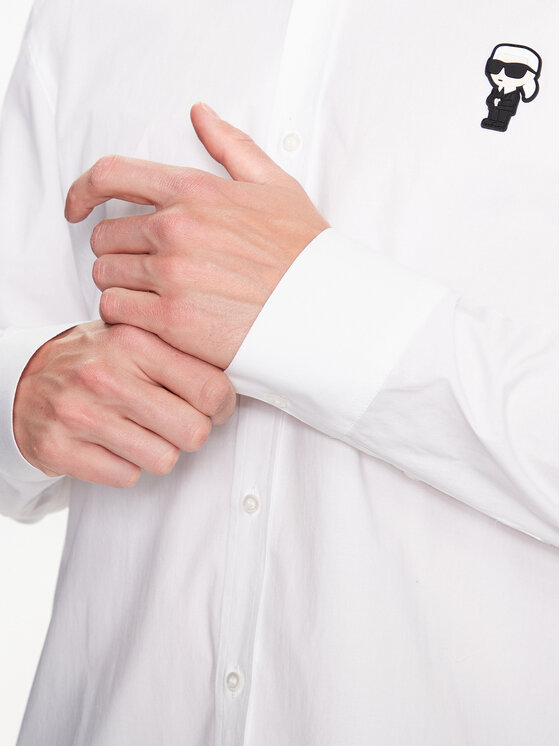 KARL LAGERFELD KARL LAGERFELD Camicia 605911 532600 Bianco Regular Fit
