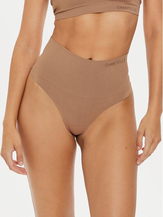 Chantelle Chantelle Modeliuojantis apatinis trikotažas, apatinė dalis Smooth Co C10U90 Ruda