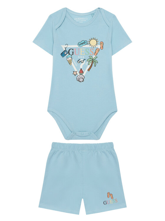 Guess Guess Baby-Set H6GW08 K6YW1 Hellblau Regular Fit