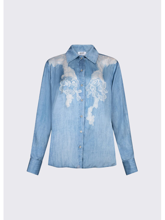 Liu Jo Liu Jo Camicia UA6343T595879044 Blu Regular Fit