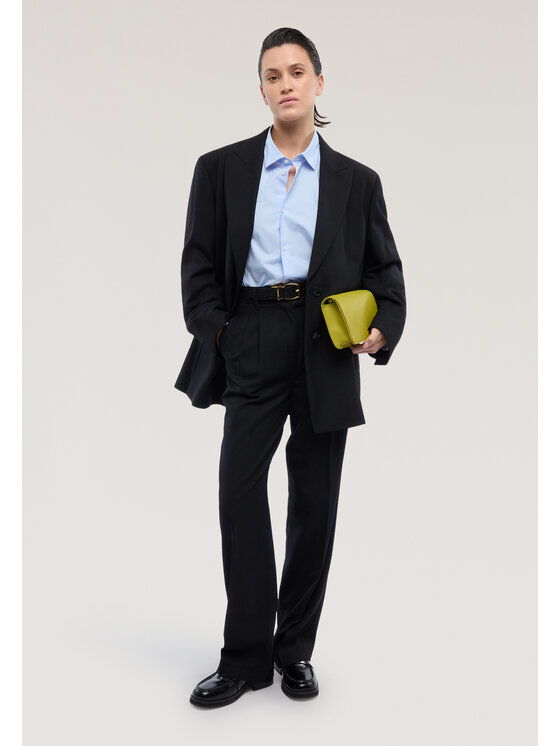 Trussardi Trussardi Pantaloni di tessuto P266A002345N033 Nero Over Fit