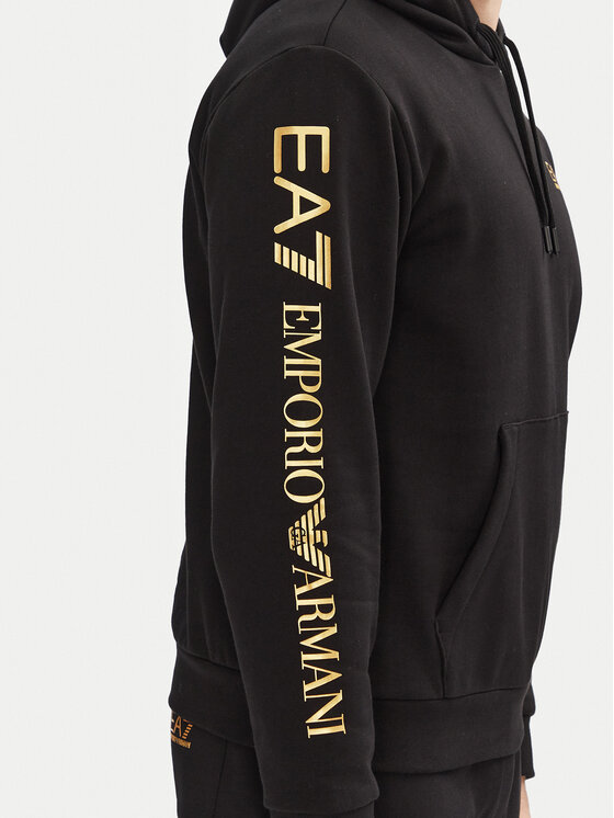 EA7 Emporio Armani EA7 Emporio Armani Bluza 7M000570 AF10377 MC004 Czarny Regular Fit