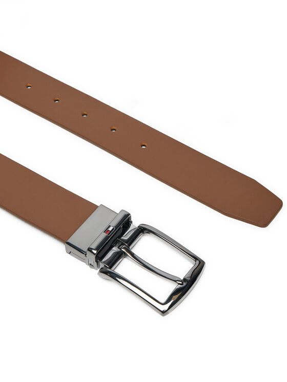 Tommy Hilfiger Tommy Hilfiger Чоловічий ремінь Denton Rev 3.5 AM0AM12549 Коричневий