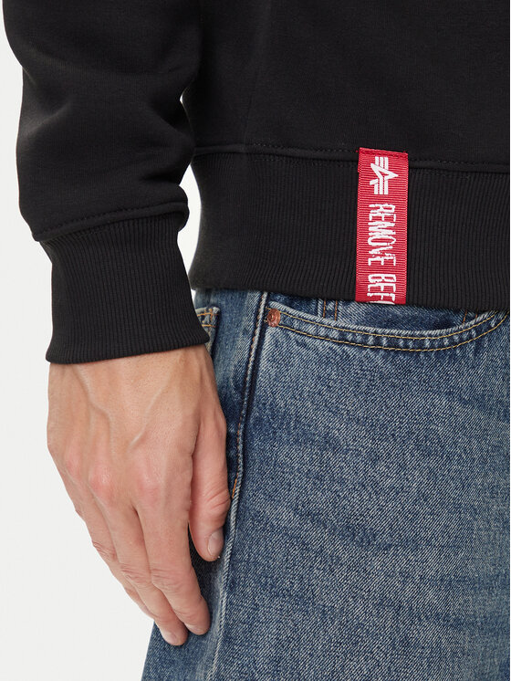 Alpha Industries Alpha Industries Felpa Basic 188307 Nero Regular Fit