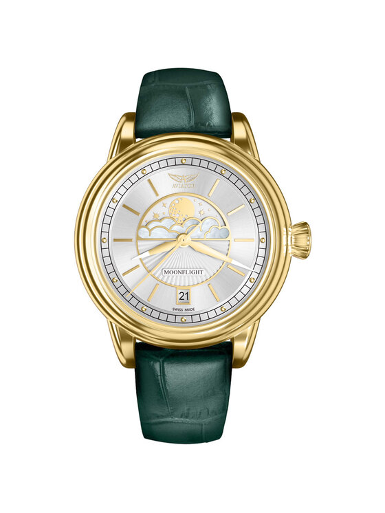 Aviator Aviator Orologio V.1.33.1.343.4GR Verde