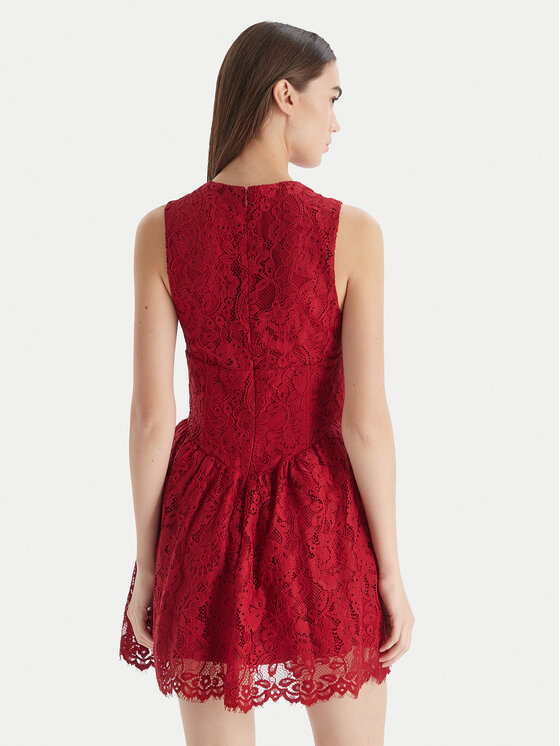 Bardot Bardot Cocktail obleka Luisa 60091DB Rdeča Regular Fit