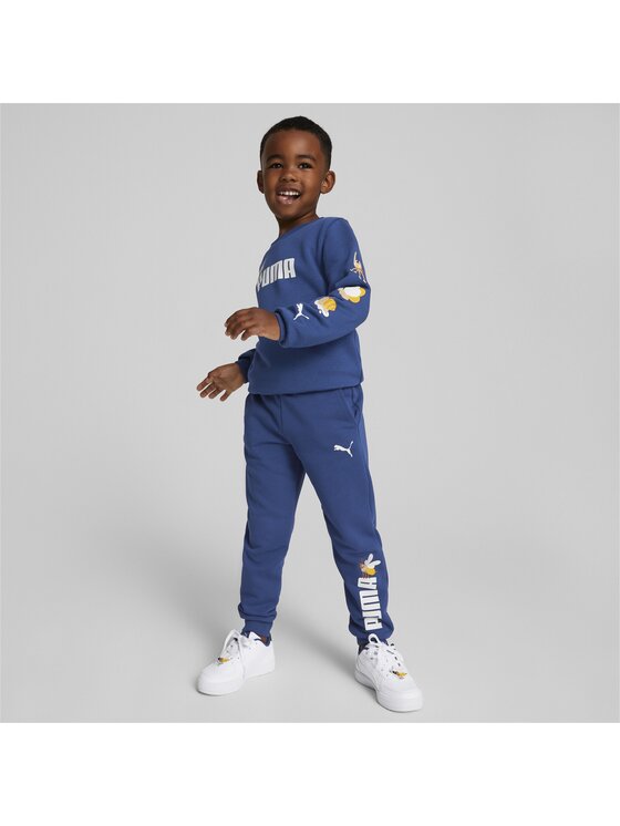 Puma Puma Bluza 670131 Niebieski Regular Fit