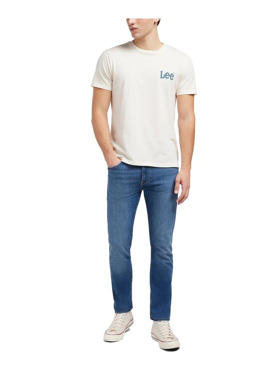 Lee Lee Jeansy Rider Niebieski Slim Fit