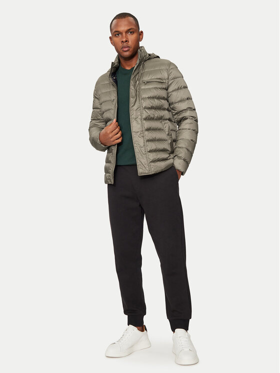 Geox Geox Пухено яке Warrens M4625E T3146 F5259 Бежов Regular Fit