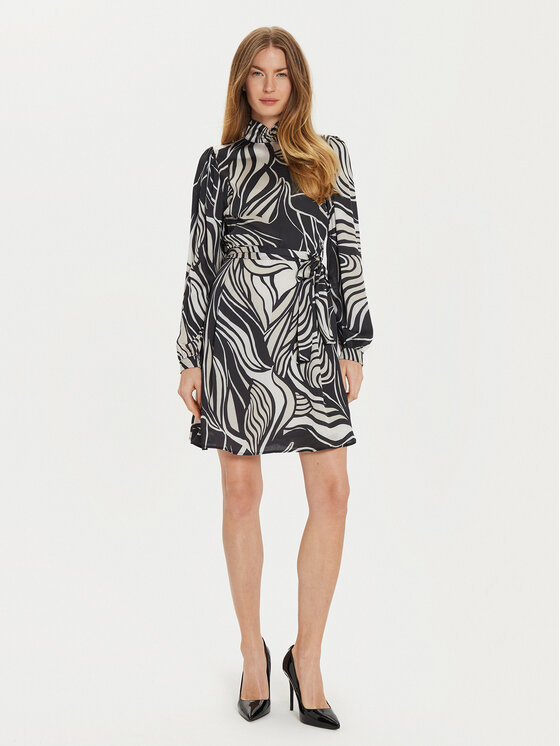 ARTIGLI ARTIGLI Coctailkleid ACAB000486 Schwarz Regular Fit