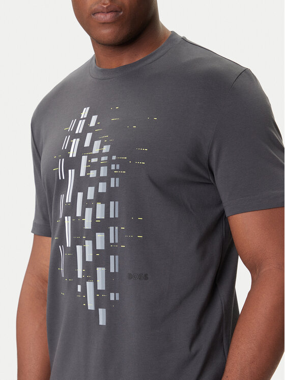 BOSS BOSS T-krekls GRX Zone 50543808 Pelēks Regular Fit