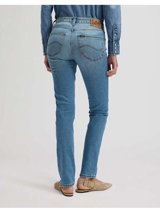Lee Lee Jeansy ELLY Niebieski Slim Fit