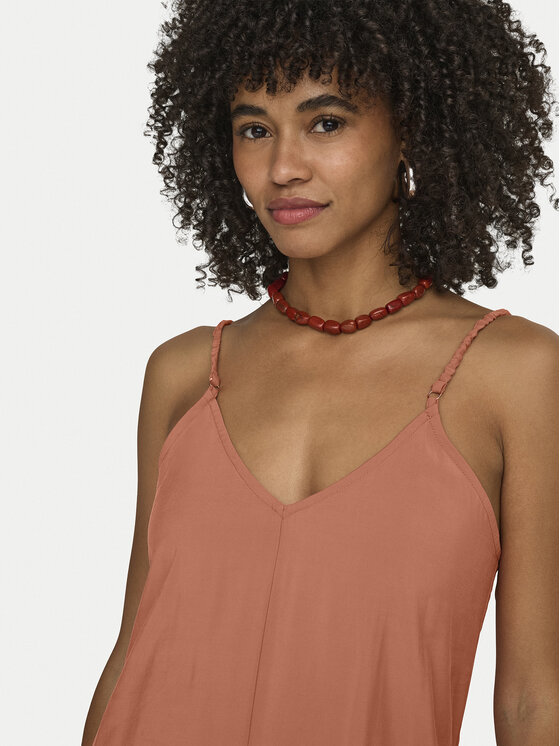 ONLY ONLY Vasarinė suknelė Madeli 15371094 Oranžinė Regular Fit