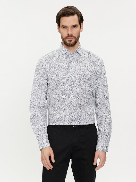 Sisley Sisley Риза 5KEGSQ01I Цветен Regular Fit