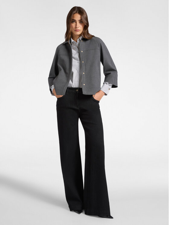Elena Mirò Elena Mirò Jeans P507P000345N033 Nero Regular Fit