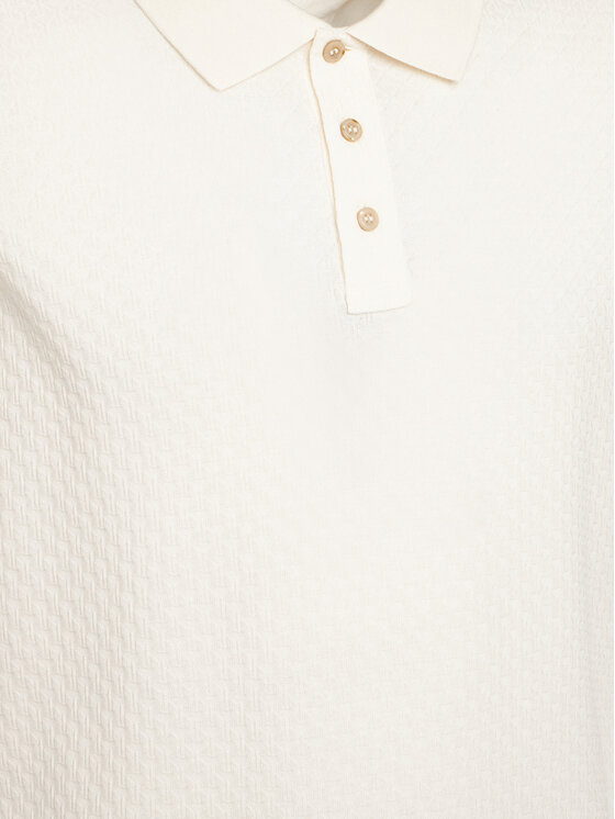 JOOP! JOOP! Pólóing Roni 10100056 30100501 Ekru Regular Fit