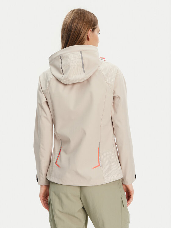 Aulp Aulp Softshellová bunda Rossa Béžová Regular Fit