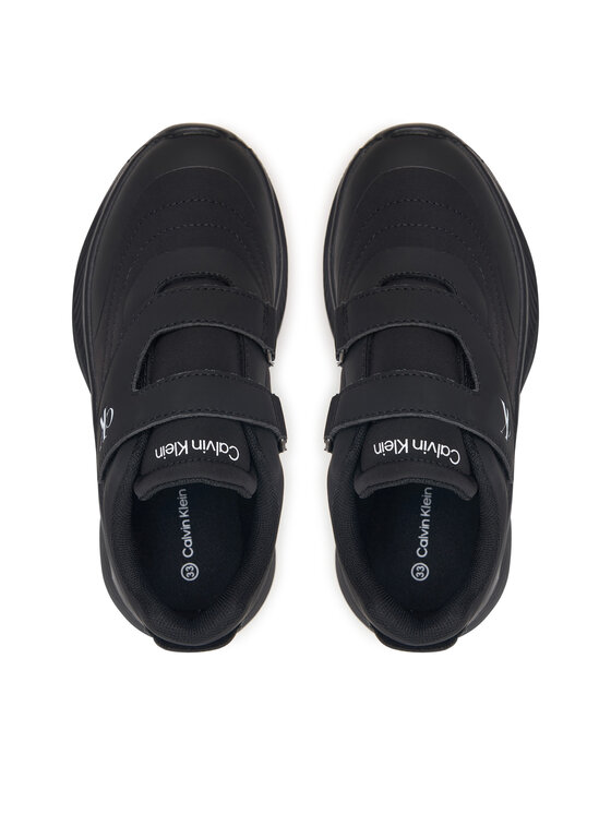 Calvin Klein Calvin Klein Laisvalaikio batai Low Cut Velcro Sneaker V1X9-83478-1861 S Juoda