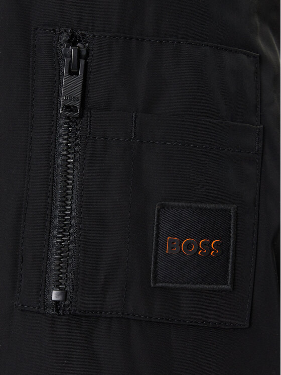 BOSS BOSS Kurtka bomber Oking 50543492 Czarny Oversize