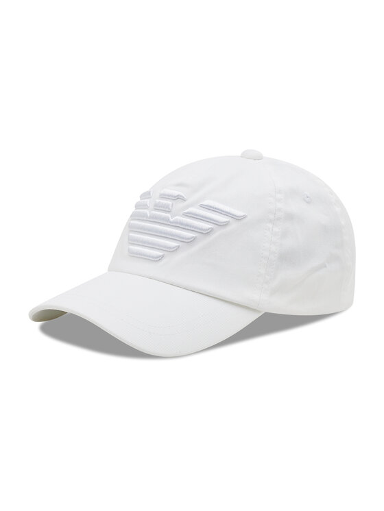 Czapka z daszkiem Emporio Armani, Białe, 627522 CC995 00010