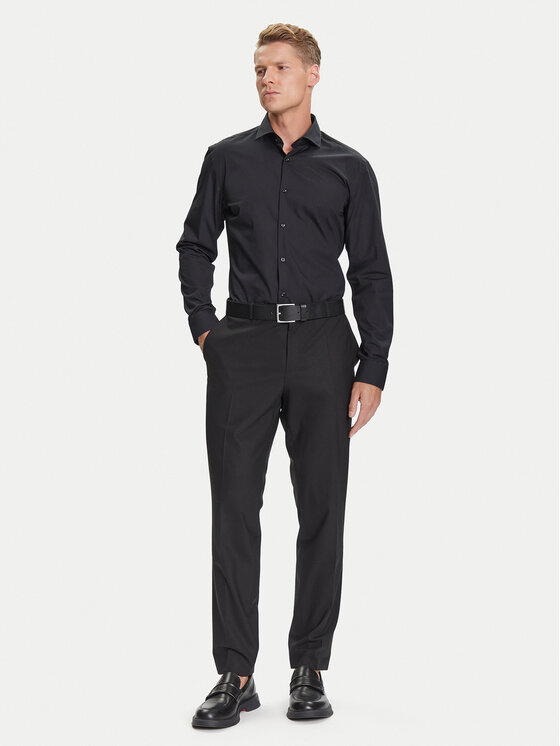 HUGO HUGO Риза C-Jason 50293691 Черен Slim Fit