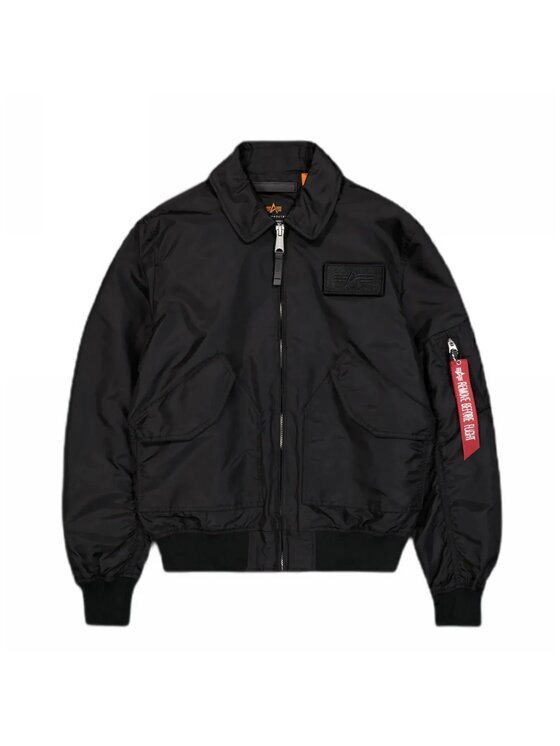 Alpha Industries Alpha Industries Bunda pro přechodné období AI.266101 Černá Slim Fit