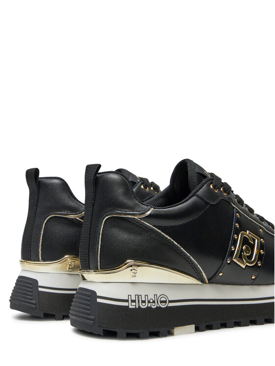 Liu Jo Liu Jo Sneakersy Maxi Wonder 71 BF4003 P0102 Černá