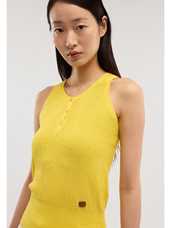 Trussardi Trussardi Maglione M8096001230N018 Giallo Regular Fit