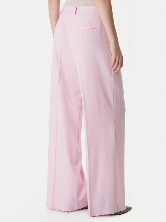 Marella Marella Palazzo nohavice Emme by Marella Slogan2 2615131311 Ružová Wide Leg