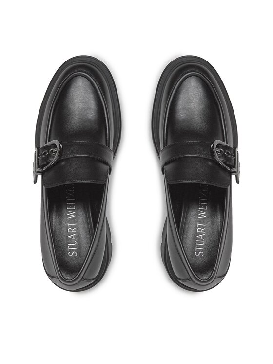 Stuart Weitzman Stuart Weitzman Półbuty Maverick Soho Loafer SF624 Czarny