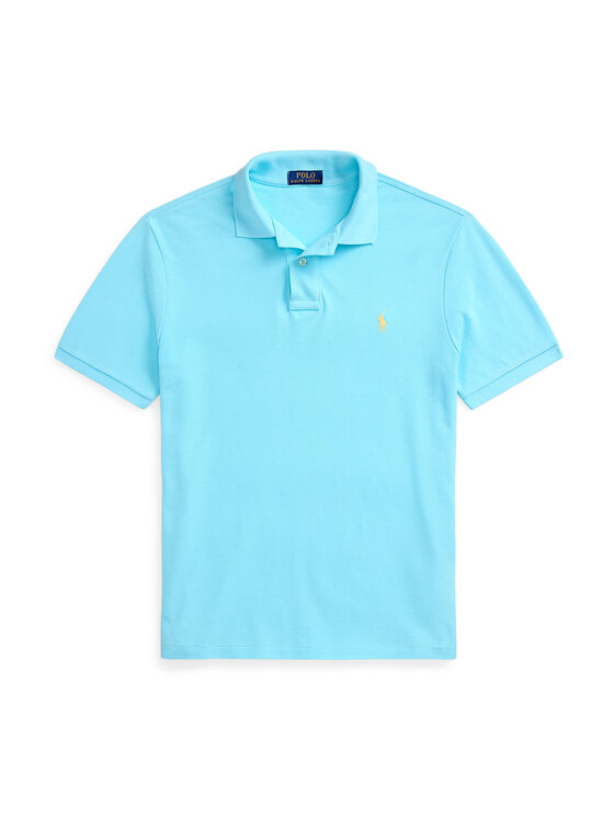 Polo Ralph Lauren Polo Ralph Lauren Polo 710536856449 Turkusowy Slim Fit