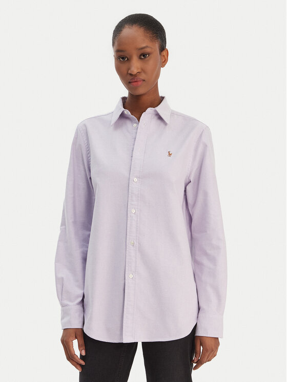 Polo Ralph Lauren Polo Ralph Lauren Košile 211970736506 Fialová Relaxed Fit