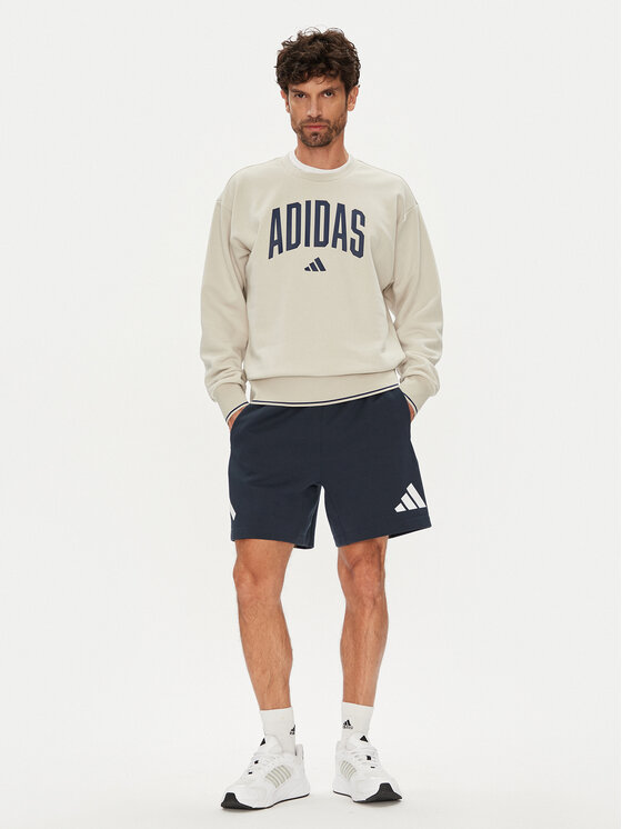 adidas adidas Majica dugih rukava Collegiate JM1732 Bež Regular Fit
