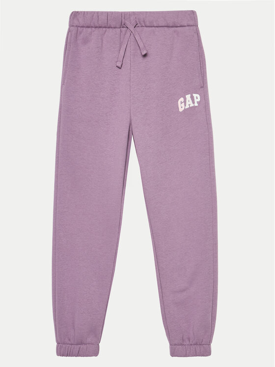 Gap Teplákové nohavice 645535-02 Fialová Relaxed Fit