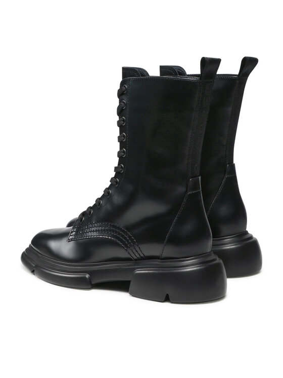Emporio Armani Emporio Armani Botki X3N155 XF594 00002 Czarny
