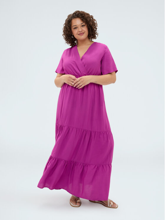 Fiorella Rubino Fiorella Rubino Abito da sera 7026T001877N019 Rosa A-Line Fit