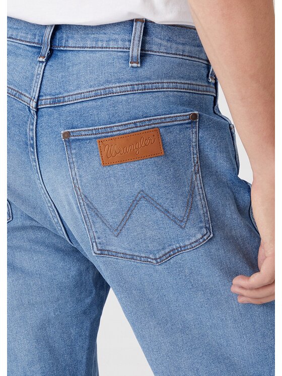 Wrangler Wrangler Jeansy Frontier Niebieski Relaxed Fit