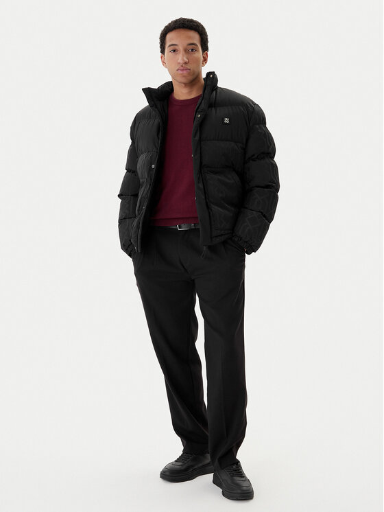 HUGO HUGO Télikabát Balto2541 50549096 Fekete Regular Fit