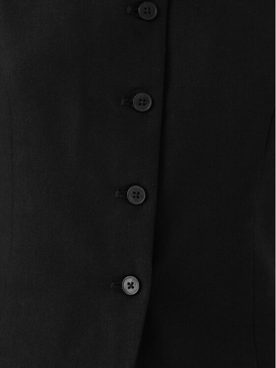 ONLY ONLY Obleková vesta Goa 15363724 Černá Regular Fit