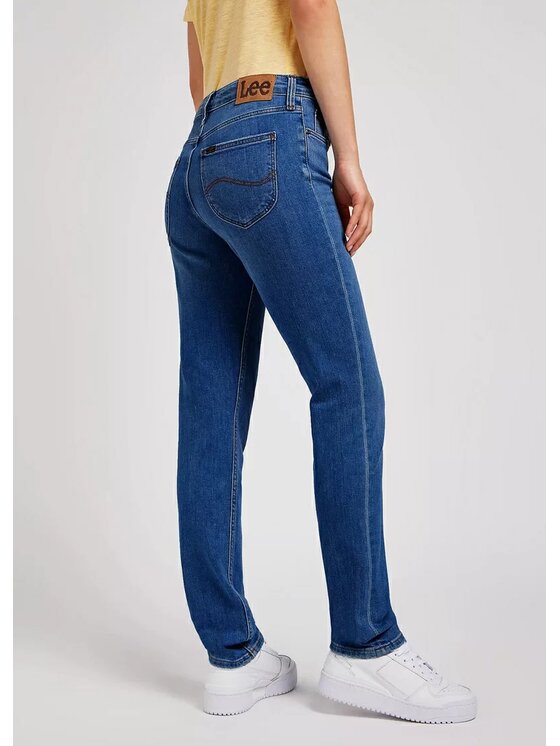 Lee Lee Jeansy ELLY Niebieski Slim Fit
