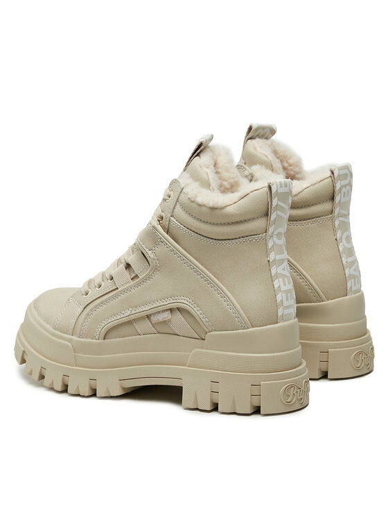 Buffalo Buffalo Sneakersy Aspha Nc Mid Warm 1622185 Beżowy