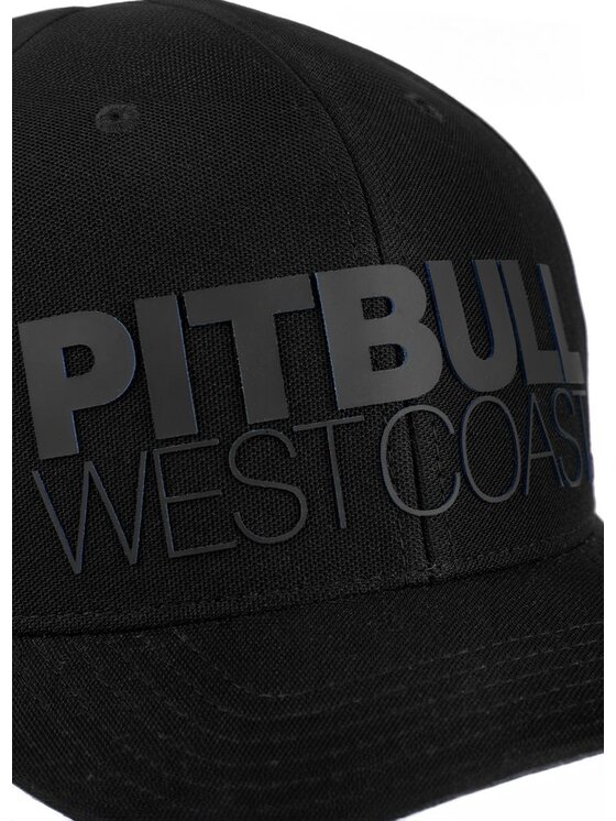 PITBULL PITBULL Czapka z daszkiem Classic SEASCAPE Czarny